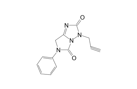 3H-imidazo[1,5-b][1,2,4]triazole-2,5-dione, 6,7-dihydro-6-phenyl-3-(2-propynyl)-