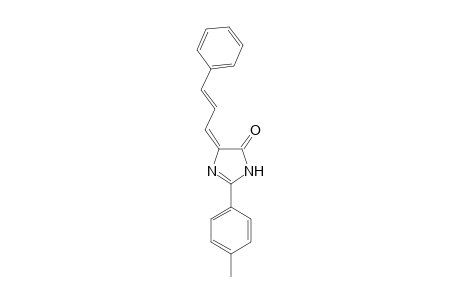 (5E)-2-(4-Methylphenyl)-5-[(2E)-3-phenyl-2-propenylidene]-3,5-dihydro-4H-imidazol-4-one