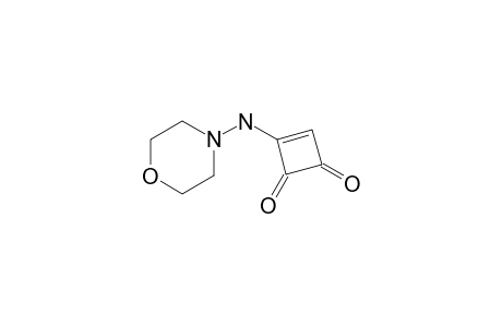 3-(N-Morpholinoamino)-3-cyclobuten-1,2-dione