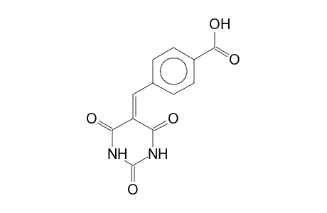 4-[(2,4,6-trioxotetrahydro-5(2H)-pyrimidinylidene)methyl]benzoic acid