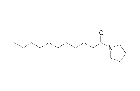 Undecanoic acid, pyrrolidide