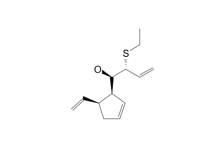 (-)-(1S,2R,1'R,5'R)-2-(ETHYLTHIO)-1-(5'-VINYLCYCLOPENT-2'-ENYL)-BUT-3-EN-1-OL