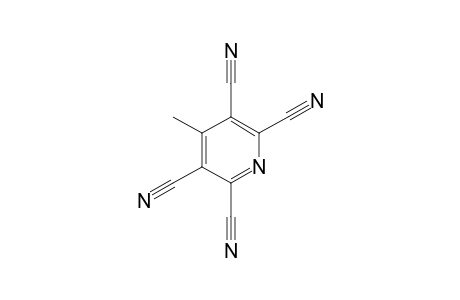 2,3,5,6-Pyridinetetracarbonitrile, 4-methyl-