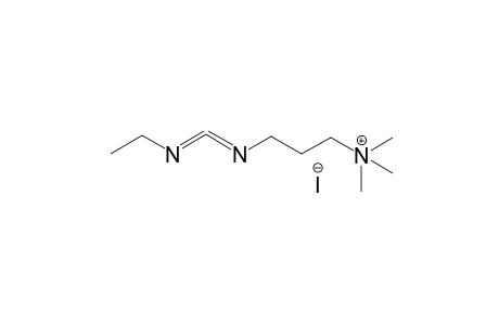 3-{[(Ethylimino)methylene]amino}-N,N,N-trimethyl-1-propanaminium iodide