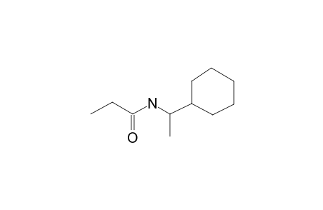 Propanamide, N-(1-cyclohexylethyl)-