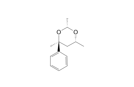 (2R,4S,6R)-2,4,6-trimethyl-4-phenyl-1,3-dioxane