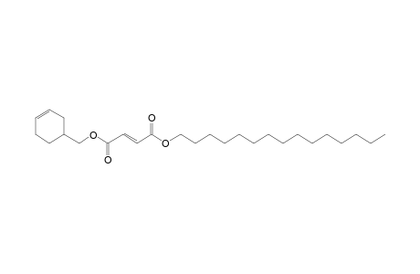 Fumaric acid, cyclohex-3-enylmethyl pentadecyl ester