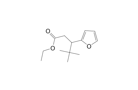 2-Furanpropanoic acid, .beta.-(1,1-dimethylethyl)-, ethyl ester