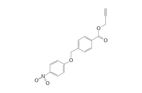 alpha-(p-NITROPHENOXY)-p-TOLUIC ACID, 2-PROPYNYL ESTER