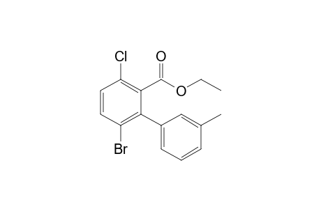 Ethyl 6-Bromo-3-chloro-3'-methylbiphenyl-2-carboxylate