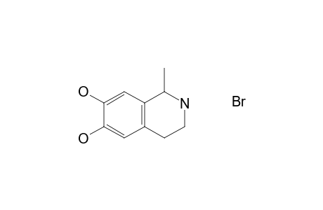 1-Methyl-6,7-dihydroxy-1,2,3,4-tetrahydroisoquinoline hydrobromide