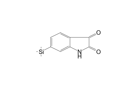 1H-Indole-2,3-dione, 6-trimethylsilyl-