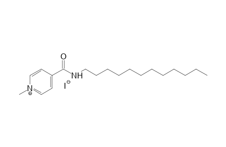 4-(dodecylcarbamoyl)-1-methylpyridinium iodide