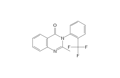 2-methyl-3-(alpha,alpha,alpha-trifluoro-o-tolyl)-4(3H)-quinazolinone