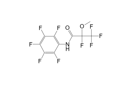 propanamide, 2,3,3,3-tetrafluoro-2-methoxy-N-(2,3,4,5,6-pentafluorophenyl)-