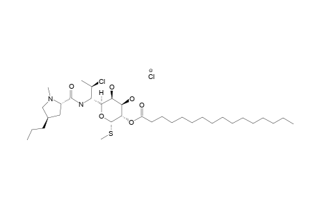 CLINDAMYCIN_PALMITATE_HYDROCHLORIDE;METHYL_7-CHLORO-6,7,8-TRIDEOXY-6-(1-METHYL-TRANS-4-PROPYL-L-2-PYRROLIDINECARBOXAMIDO)-1-THIO-L-THREO-ALPHA-D-GALACTO-OCTO