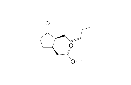 2-[(1R,2S)-3-keto-2-[(Z)-pent-2-enyl]cyclopentyl]acetic acid methyl ester