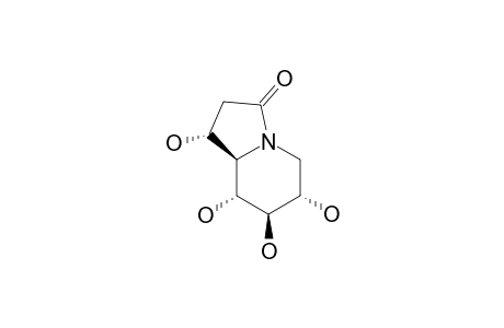 (1R,6S,7R,8R,8AR)-1,6,7,8-TETRAHYDROXYHEXAHYDROINDOLIZIN-3-ONE