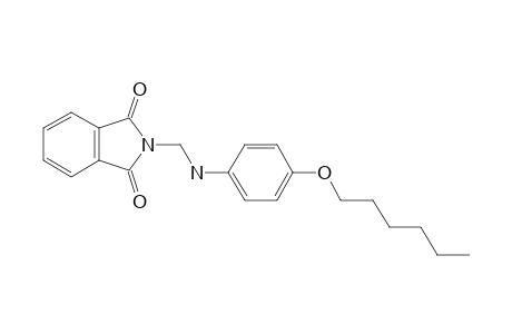 N-{[p-(hexyloxy)anilino]methyl}phthalimide