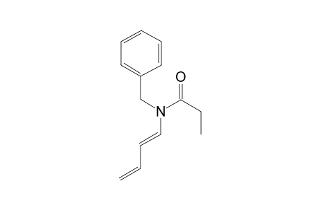 (E)-1-Amino-N-benzyl-N-(propanoy)lbuta-1,3-diene