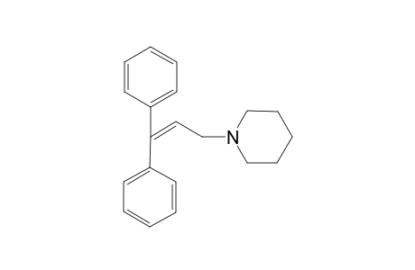 1-(3,3-Diphenylprop-2-en-1-yl)-piperidine;eli