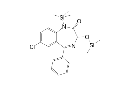 2H-1,4-Benzodiazepin-2-one, 7-chloro-1,3-dihydro-5-phenyl-1-(trimethylsilyl)-3-[(trimethylsilyl)oxy]-