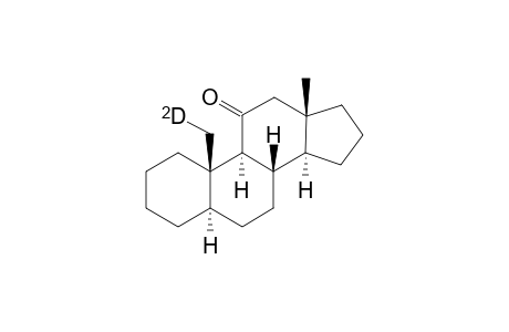 19-D1-5.alpha.-androstan-11-one