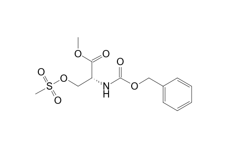 METHYL-(S)-2-BENZYLOXYCARBONYLAMINO-3-METHYLSULFONYLOXYPROPANOATE