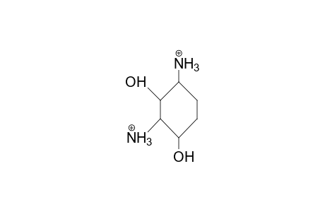 (.+-.)-2c,4c-Diamino-cyclohexane-1R,3T-diol dication