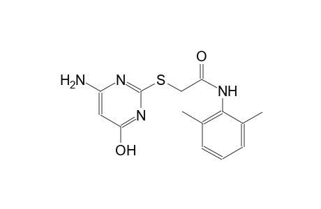 acetamide, 2-[(4-amino-6-hydroxy-2-pyrimidinyl)thio]-N-(2,6-dimethylphenyl)-