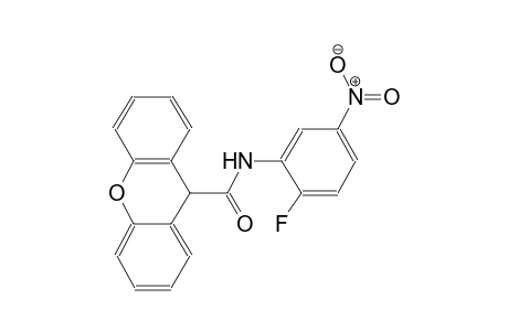 N-(2-fluoro-5-nitrophenyl)-9H-xanthene-9-carboxamide