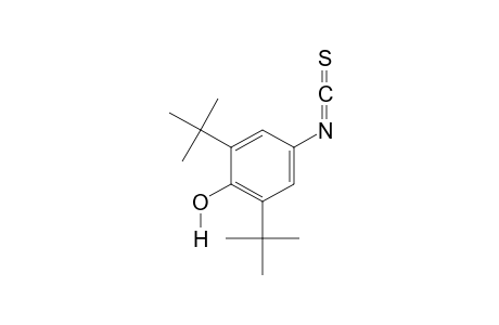 isothiocyanic acid, 3,5-di-tert-butyl-4-hydroxyphenyl ester