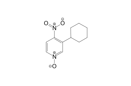 3-Cyclohexyl-4-nitropyridine 1-oxide