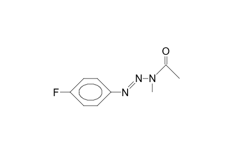 3-ACETYL-3-METHYL-1-(4-FLUOROPHENYL)-TRIAZEN