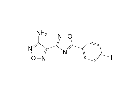 4-[5-(4-iodophenyl)-1,2,4-oxadiazol-3-yl]-1,2,5-oxadiazol-3-amine