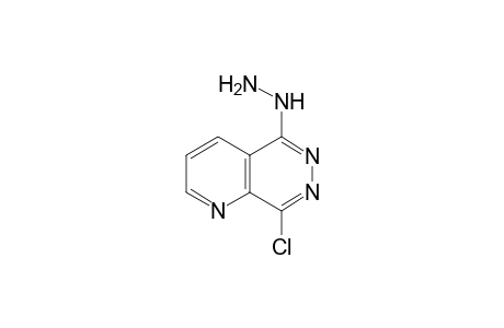 Pyrido[2,3-d]pyridazine, 8-chloro-5-hydrazino-