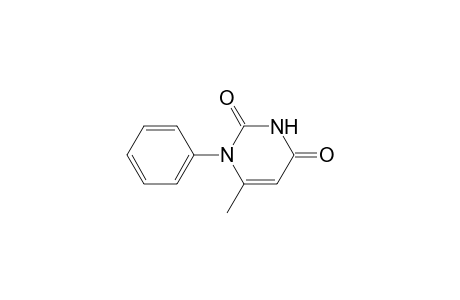 2,4(1H,3H)-Pyrimidinedione, 6-methyl-1-phenyl-