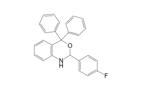 2-(4-Fluoro-phenyl)-4,4-diphenyl-1,4-dihydro-2H-benzo[d][1,3]oxazine