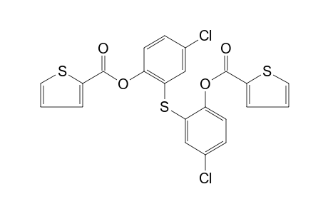 2-thiophenecarboxylic acid, diester with 2,2'-thiobis[4-chlorophenol]