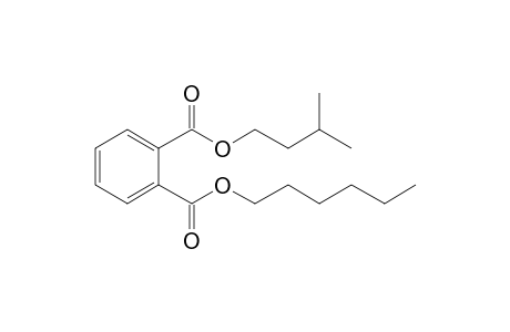 Phthalic acid, hexyl 3-methylbutyl ester