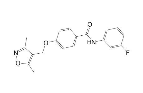 benzamide, 4-[(3,5-dimethyl-4-isoxazolyl)methoxy]-N-(3-fluorophenyl)-