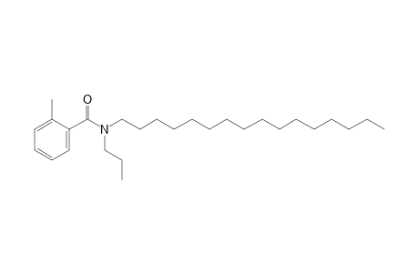 Benzamide, 2-methyl-N-propyl-N-hexadecyl-