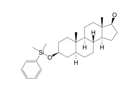 3.beta.(-Dimethylphenylsiloxy)-5.alpha.-androstane-17.beta.-ol