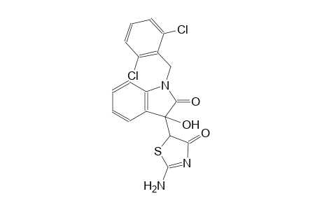 2H-indol-2-one, 3-(2-amino-4,5-dihydro-4-oxo-5-thiazolyl)-1-[(2,6-dichlorophenyl)methyl]-1,3-dihydro-3-hydroxy-