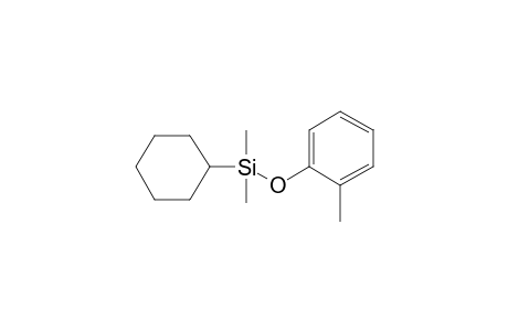 1-Cyclohexyldimethylsilyloxy-2-methylbenzene