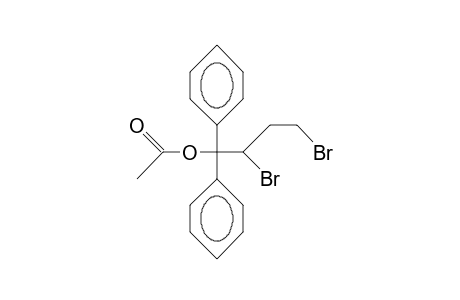 2,4-DIBROMO-1,1-DIPHENYL-1-BUTANOL, ACETATE