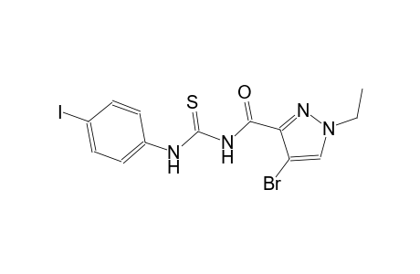 N-[(4-bromo-1-ethyl-1H-pyrazol-3-yl)carbonyl]-N'-(4-iodophenyl)thiourea