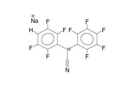 PENTAFLUOROPHENYL(4-HYDROTETRAFLUOROPHENYL)ACETONITRILE, SODIUM SALT