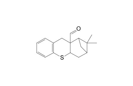 1,2,3,4,4a,9a-Hexahydro-1,3-methano-2,2-dimethyl-9Hthioxanthene-9a-carbaldehyde