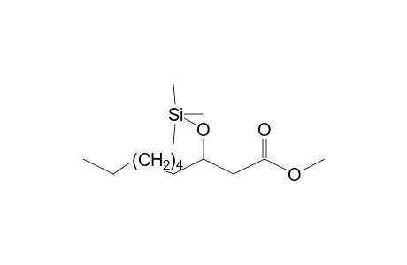 3-TRIMETHYLSILYLOXYMETHYL DECANOATE